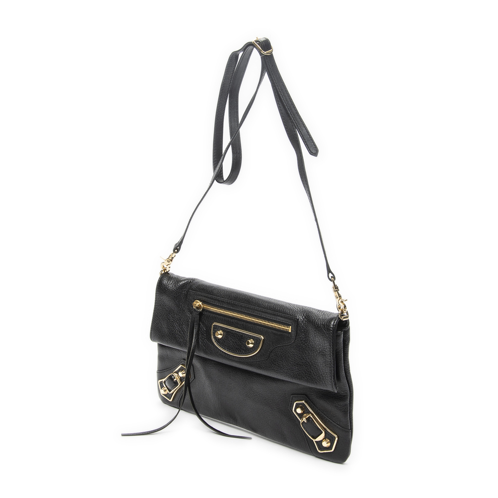 Balenciaga Metallic Edge Envelope Clutch Crossbody - Picture 2 of 11